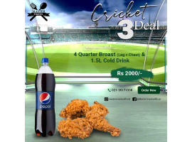 Master Snacks Cricket Deal 3 For Rs.2000/-